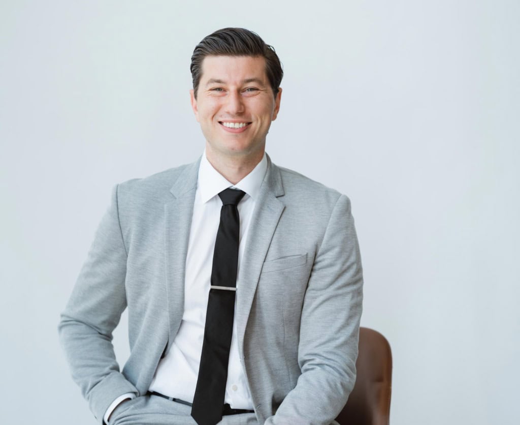 Alex Hughes, REALTOR®, Personal Real Estate Corporation, and Team Lead of the North Pacific Homes Group with eXp Realty in Victoria, BC.